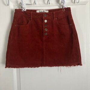 Vintage 90’s corduroy mini skirt